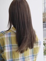 ヘアメイク オブジェ(hair make objet) 春色ハイトーンロング