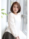 ナチュラルツヤボブ