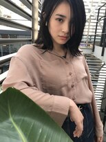 リッチ(RITZY)&nbsp;【RITZY】ミディアムヘア☆ナチュラル☆無造作☆耳かけ