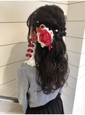 【Neolive & 渋谷店】卒業式に合うハーフアップ☆