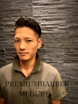 プレミアムバーバー 目黒店(PREMIUM BARBER produce by HIRO GINZA) トラッド刈り上げショート