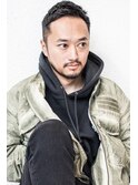アップバングモテる流行イケメン黒髪モテ髪短髪ツーブロック束感