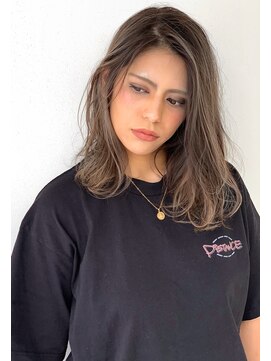 トルネード(TORNADO) 極細ハイライトロブグレージュ