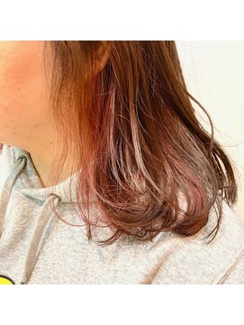 ノチ(Noci) 【和田寧々】インナーカラー×ピンク