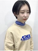 黒髪ショート