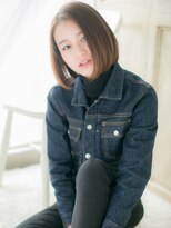 モッズ ヘア 福岡姪浜店(mod's hair) *mod's姪浜*…レトロナチュラルワンカールワンレンボブe