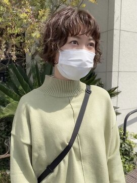 ドレス(DRESS) ゆるふわパーマ_前髪_くびれ_イメチェン