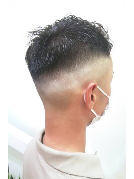 アメイジングヘアー 中沢店(AMAZING HAIR) 【AMAZING HAIR中沢店/村山】フェードで夏らしく！/爽やか/短髪