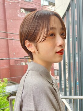 ダヴィン 中目黒(DaVin) 【DaVin中目黒】夏ショート 前髪長め 20代30代40代人気☆