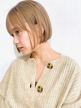 クラン(CLAN) 大人かわいい切りっぱなしボブ