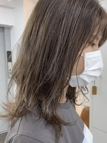 イコ 表参道原宿(ico)&nbsp;ブリーチなし　くすみベージュ