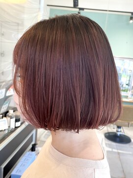 ネオリーブルノン 日吉(Neolive Runon) ハイライトペールピンクボブ