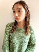 シータ(sheta)&nbsp;【sheta／小林】鎖骨ミディアム　こなれヘア