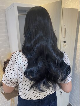 ジーナ 西新(Zina) 大人上品*ブルーブラック【Zina西新】