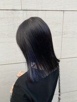 【AnFye】切りっぱなしロブ×インナーブルー♪