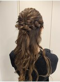 お呼ばれハーフアップ◎【銀座ヘアセット】