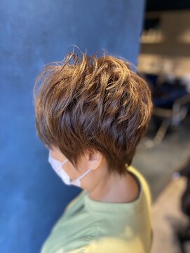 リュクスボーテ(LUXEBEAUTE') パーマ風ベリーショート