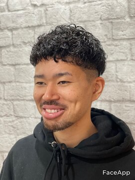 グレイスフルバーバー 赤坂見附店 バーバーでつくるパーマスタイル【理容室】【バーバー】【赤坂】
