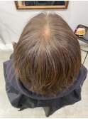 脱白髪染め(before)