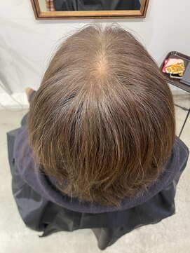 ナザリ(NASARI) 脱白髪染め(before)