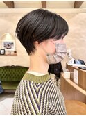 横顔美人ショート/マッシュ/イメチェン/ニュアンスパーマ