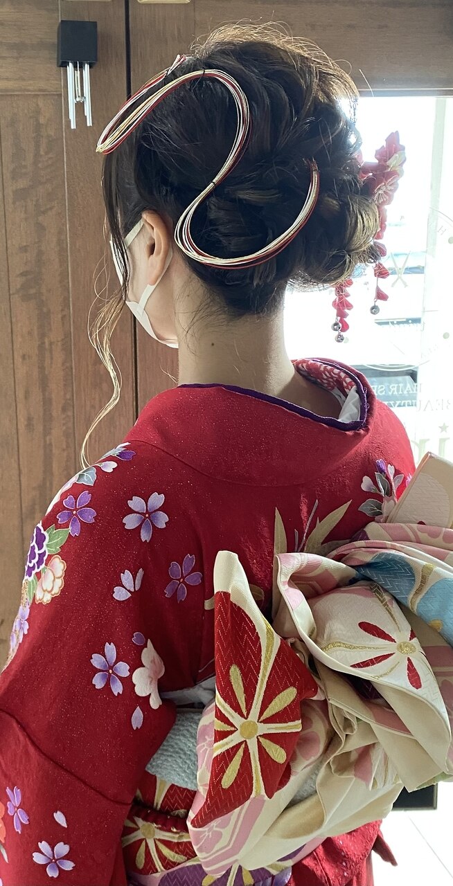 成人式ヘアセット・メイク・着付け【豊見城・糸満・南風原