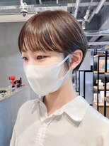 アイティーバイアルバム 松戸店(IT by ALBUM)&nbsp;ナチュラルショート_グレーベージュレイヤーロング_ba461341