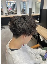 ジーニー 横浜(giinii)&nbsp;メンズパーマ__波巻き__マッシュ__TEN TEN