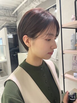 キートス(Kiitos) 丸みショート/マッシュショート/シースルーバング