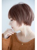 横顔美人マッシュ