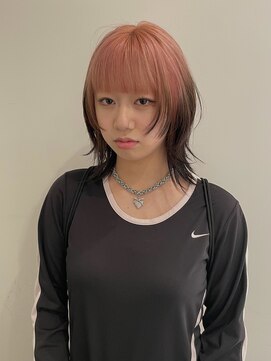ラヴィズム 長岡店(LUVISM) ダブルカラーレイヤーミディアムスタイル