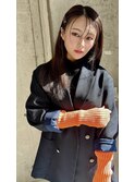 【VoasorteORIENTAL】大人可愛いシースルーストレートヘア