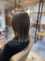 パプスドコワフュール 甲子園口店(Pap's de coiffeur) 秋のオリーブカラー