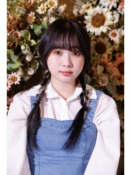 フューズ 瑞江店(Fuse) 女の子満載の三つ編みツイン