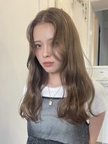 カムジーヘッドカミノウラ(COMEGHEAD KAMINOURA)&nbsp;ミルクティーベージュダブルカラーケアブリーチハイライトカラー