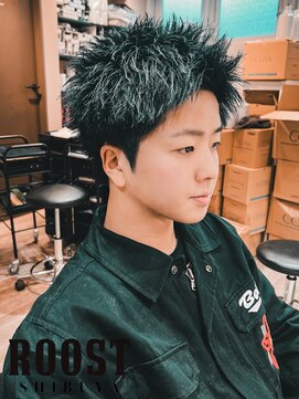 ルースト 渋谷店(ROOST) 那須川龍心/スパイキーショート