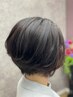 似合わせカット+白髪染めカラー