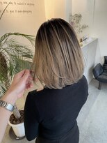 キング 高槻(K!ng)&nbsp;縮毛矯正髪質改善ハイライトレイヤーカット高槻美容室エクステ