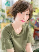 カバーヘア ブリス 川口(COVER HAIR bliss)&nbsp;アシンメトリー切りっぱなしショートウルフh3川口20代30代40代