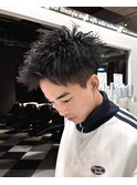 刈り上げありスパイキーショート