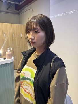 ローレンプラス(LOREN+) 透明感髪質改善ベージュダブルカラーミルクティーグレージュ