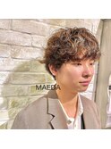 【MAEDA】レディースショート×ニュアンスパーマ