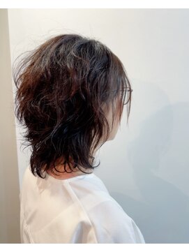 ピュアソウル(Pure Soul) 脱縮毛矯正くせ毛を活かすミディアム×NYドライカット