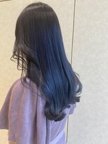 アフロート アシヤ(AFLOAT ASHIYA)&nbsp;ツヤ感暗髪*ラベンダーカラー*髪質改善トリートメント