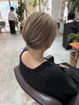 シールドヘアー 沖縄 新都心(C'LD Hair)&nbsp;那覇美容室/おもろまち美容室/大人ショート/ハイトーンショート