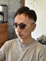 リム メンズヘア(LIM men's hair)&nbsp;渋髪7:3風アップバング【メンズカット/倉敷/中島】