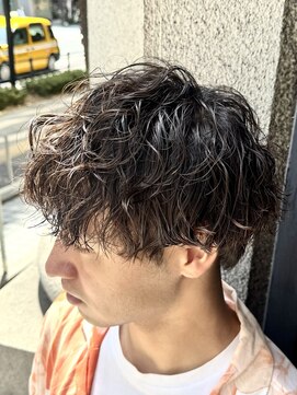 クラン 横浜(Clanc) 波巻きスパイラルクリームパーマ