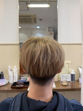 コアフィールフィス(COIFFURE fils) 新規お得クーポンあり【見附　今町】メンズハイトーンヘア