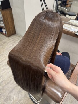 艶髪ショコラブラウン