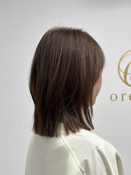 オリンテ バイ レシッド 表参道(orente by rcid) ミディアムレイヤー　韓国レイヤー